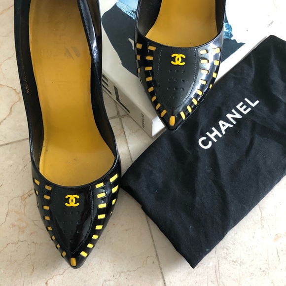 ❤️SOlD ❤️Gorgeous pumps Chanel shoes size 38 - Picture 3 of 10